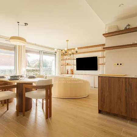 Azur & Sable De Standing A 100m Cls Deauville Apartament *
