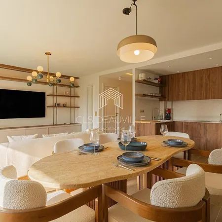 Azur & Sable De Standing A 100m Cls Deauville Apartament